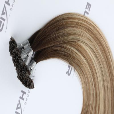 China Silky Straight Russian Remy Hair Super Double Drawn U Tip Hair Extensions 100% Silky Straight Pre Bonded Hair Extensions for sale