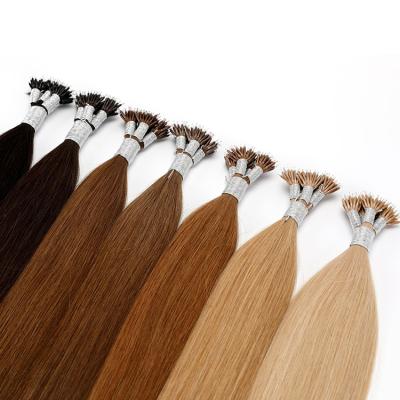 China Manufacturer Price European Cuticle Silky Straight Virgin Keratin Micro Nano Wave Tip Hair Extensions for sale