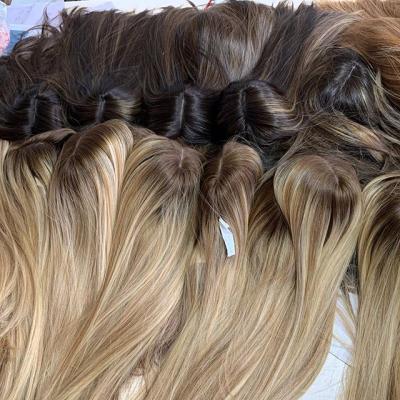 China Sheitel Soft High End Silk Blonde European Jewish Wig Hair Top Skin Handtied Kosher Wigs for sale