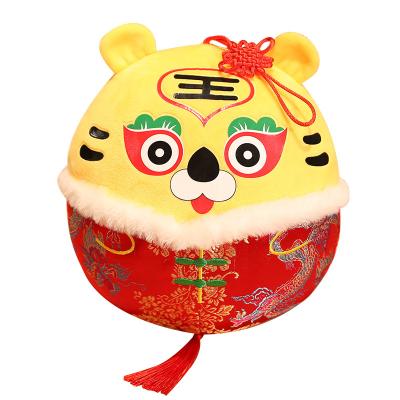 China Eco-Friendly Tiger Mascot Plush Tiger Cloth Toy New Year'S Gift For New Year's Gift for sale