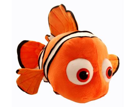 China Cute Finding Ragdoll Children's Nemo Clownfish Nemo Plush Toy Clownfish Doll Play Birthday Gift for sale