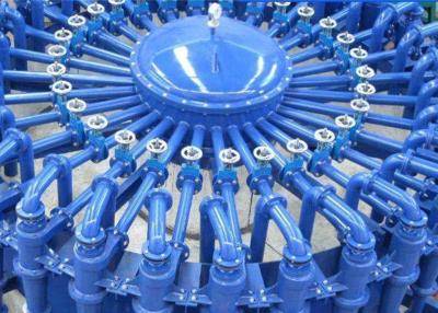 China Solids Liquid Separation Hydrocyclones Blue Classifying Desanding Hydrocyclone for sale