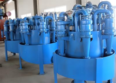 China Blue Color Dewatering Hydrocyclone Water Clarification Low Cost Maintenance for sale