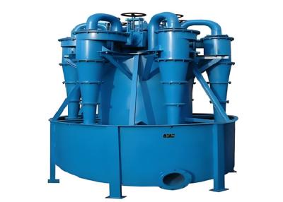 China Mild Steel Desanding Cyclone Liquid Sedimentation Process Dewatering Cyclone for sale