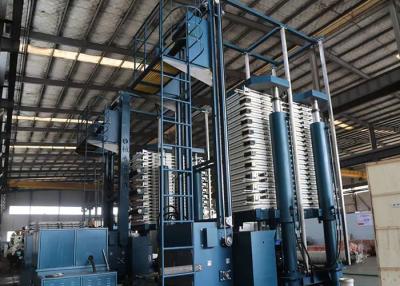 China SIEMENS Control Vertical Filter Press 5.5m Width 3 Layers Automatic Filter Press for sale