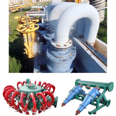 China Slurry Water Treatment Hydrocyclone Water Treatment Equipment Mild Steel Fabricated Small Footprint for sale