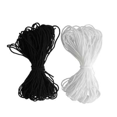 China Black elastic 3mm ear loop for sale