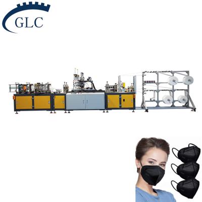 China Full Automatic Servo Hotels 15 N95 KN95 Folding Mask Making Machine Manufacturer for sale