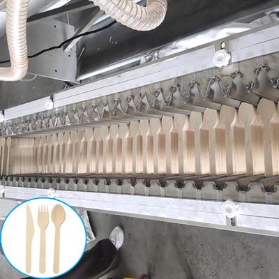 China Hotels professional layout wooden spoon/fork making/forming machine wooden spoon making machine makers price for sale