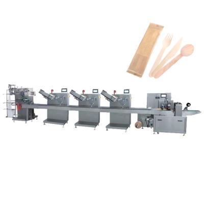 China CGL Tableware High Speed ​​Automatic Wooden Products Large Packing Machine for sale