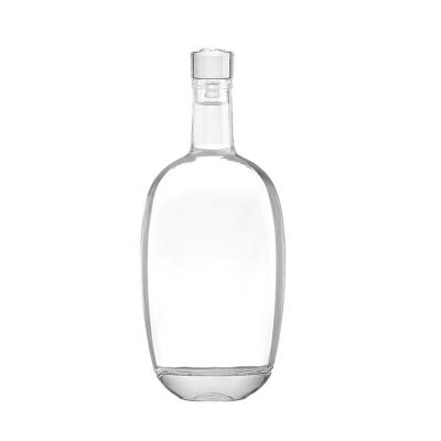 China High Quality Brand New Transparent Household Products Fruit Wine Ice Wine Glass Bottle With Lid Good Selling Luxury Clear Glass Wine Bottles for sale