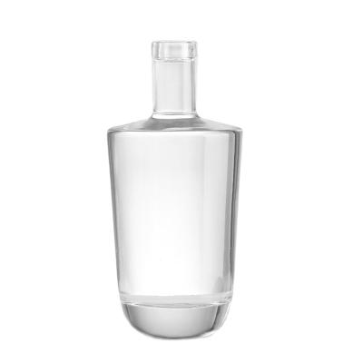 China Household Products Wholesale Hot Selling Cheap High Quality Clear Round Glass Large Capacity XO Brandy Glass Bottle With Short Wine Bottle Neck for sale