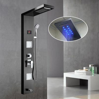 China With Slide Bar Fantastic Quality Steam Shower Control Panel Shower Panel Temperature Display The Excellent uh for sale