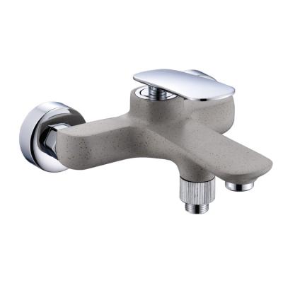 China With Wall Mounted 304 Stainless Steel Bathroom Suit Sliding Bar Shower Bathtub Faucet Bath Mixer Taps for sale