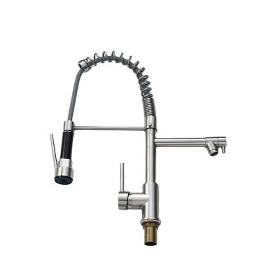 China Sense Faucets Bathroom Sink Faucet With Function Pull Out Sprayer Handle One Hole Single Lever Basin Mixer Tap for sale