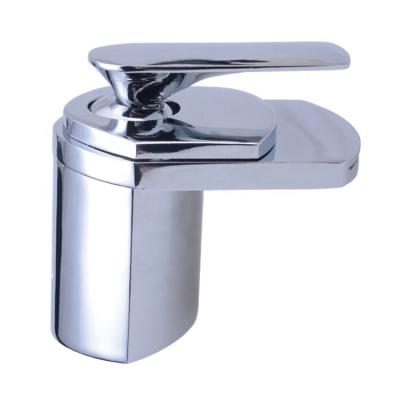 China Metered Faucets OEM Customized Hot Sales Kitchen Bathroom Sink Waterfall Wall Mounted Faucet for sale