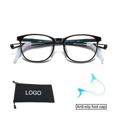 China 2021 Anti Radiation Fashionable Glasses For Kids Children Glasses Boys Girls Computer Frame UV400 Blue Light Blocking Glasses for sale