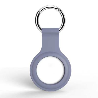 China Waterproof Durable Anti-scratch Protective Skin Cover With Key Chain Anti-lost Ring Accessory Compatible For Apple AirTags for sale