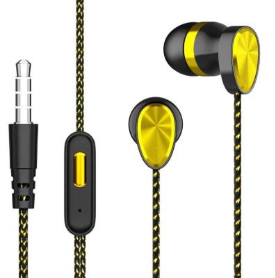 China best selling 3.5 mm In-ear Bass Sound Headphone Electroplate Earphones Deep In-Ear Headset For Sports for sale