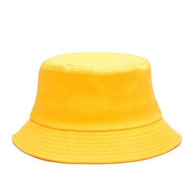 China breathable & High Quality Colorful Cotton Waterproof Logo Fashion Bucket Hat Custom Made for sale