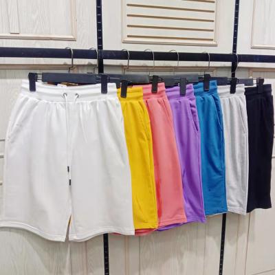 China Custom Anti-wrinkle Logo Printing 100% Cotton Summer Shorts for sale