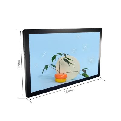 China Industriële 24 inch Android 8.1 touchscreen monitor voor reclame Te koop