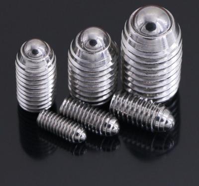 China Wholesale Stainless Steel Ball Point Set Screw Ball Plunger Spring Plunger for sale