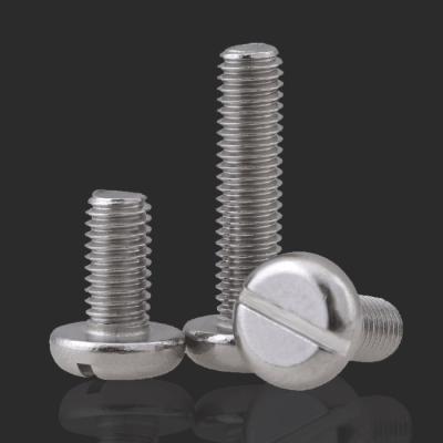 China OEM ODM Stainless Steel Round Head Brass High Quality Slotted Wood Screws for sale