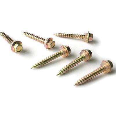 China Antique Furniture Full Head Tapping Screw Stainless Steel Brass Cross Countersunk Screw M3M4M5 Copper Washer Head Wood Screw for sale