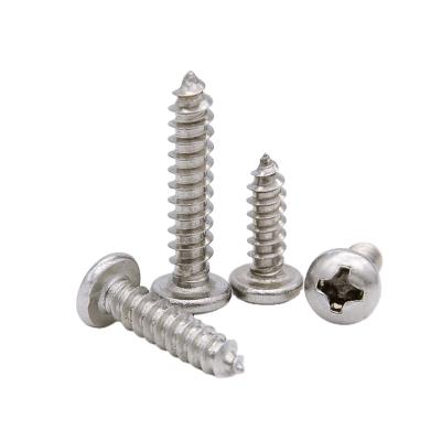 China Sales Available Brass Round Wafer Head Self Tapping Screws For Metal for sale