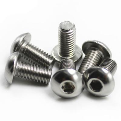 China Customized Titanium Stainless Steel Bicycle Bike Motorcycle M5 M6 M8 M10 Round Head Stainless Steel Bolts For Sale for sale