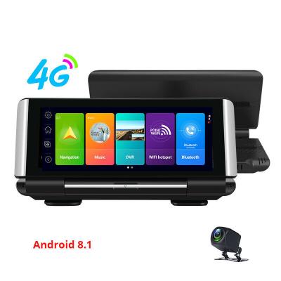 China 7In Network 4G Dual Lens Car DVR Car DVR Dash Cam Rearview Camera GPS Nav Wifi ADAS Automotive Recorder 2+32G 2+32G for sale