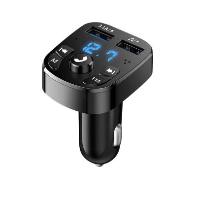 China Handsfree Car Stereo BT FM Transmitter MP3 Player USB 3.1A Wireless Fast Charger Adapter for sale