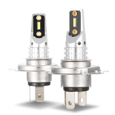 China 2PCS H4 V8 White Car LED Light Bulbs Headlight Fog Lights 30W 6500K 4000LM Universal for sale