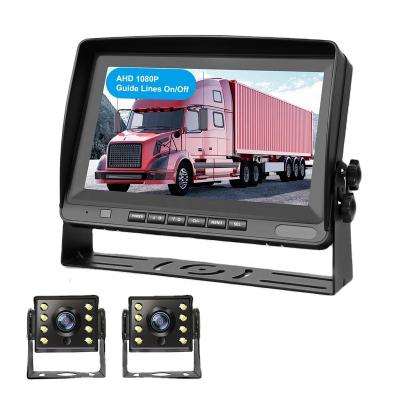 China 8 Inch Waterproof Monitor Reversing AHD Backup Camera Night Vision Parking Rear View System For RV Truck BUS for sale