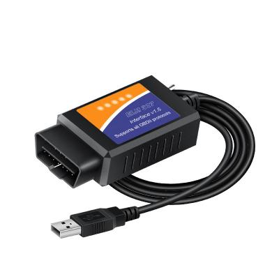 China For Ford FORScan ELM327 V1.5 USB Modified OBD2 Code Scanner HS-CAN MS-CAN for sale