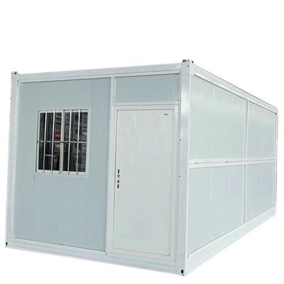 China Customized Contemporary Living Luxury Fabricated Portable Folding Prefab Foldable Container House 3 in 1 for sale