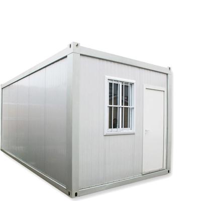 China Low Price Contemporary Steel Modular Prefab House Storage Container Flat Pack Light Low Price Detachable Container House 20ft for sale