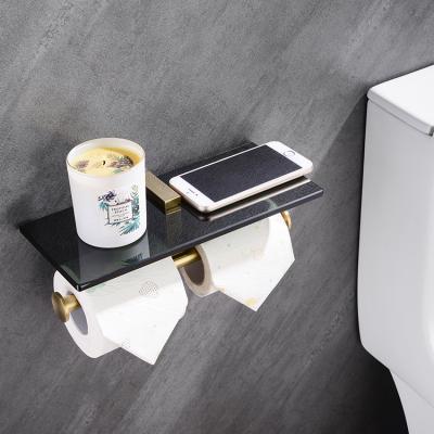 China Modern Bathroom Products Wall Mount Toilet Paper Holder Shelf Toilet for sale