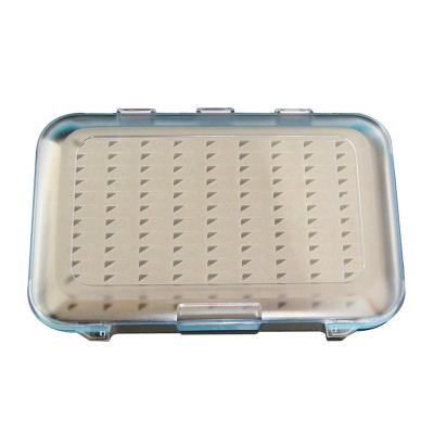 China Storage Fishing Accessories Box Transparent Fly Fishing Tackle Box Waterproof Double Side Fishing Tackle Lure Hooks Storage Boxes Carp Fly Kit Accessories for sale