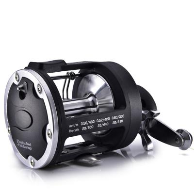 China Saltwater Bait Casting Fishing Reels Cast YIBAO Trolling Drum Fishing Reels TSSD3000 3.8:1 3+1BB PESCA Fishing Tackle Matel Reel Left Right Right Reels 4000 for sale