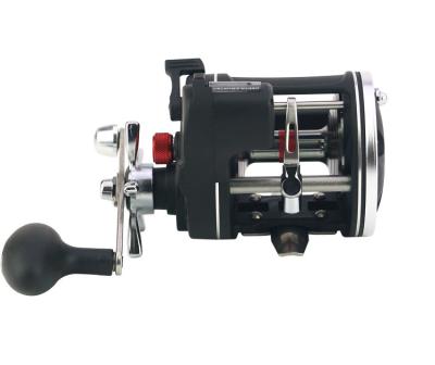 China LEFT HAND 12BB 3:8:1 Drum Wheel Fishing Reel With Line Counter Aluminum Alloy Fishing Reel Reel Left Handed Trolling Fishing Tackle for sale