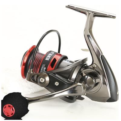 China Sea Fishing Saltwater Fishing Reels Full Metal CNC Aluminum Handle EVA Knob 8kg Fishing Wheel All Metal Reel 2000 Spinning Reel 3000 Rock River Sea Spinning Reels for sale