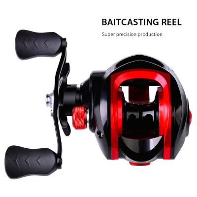 China Outdoor Cast Fishing Reel High Speed ​​10 Levels Fishing Reel Magnetic Brake 7.2:1 Metal Fishing Reel Kg Max Low Profile Waterproof Surfcasting Wheel 10 for sale