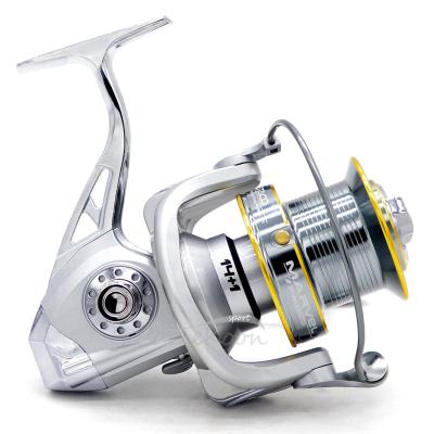 China EASYPOO PWG 10000 Large Fishing Reel Full Metal Aluminum14+1BB Straight Spinning Fishing Reel Distance Throw Surfcasting Reel for sale