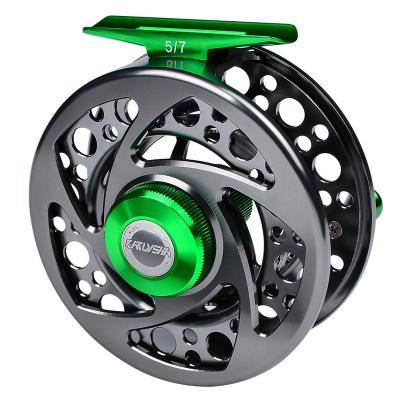 China Fly Method Fishing Reel EASYPOO 2+1BB CNC Current Lake Current Waterproof Fly Reel Fishing Fly Reel Aluminum High Quality Metal Reel #5/7 #7 /9 #9 /10 full for sale