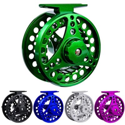 China High Quality Aluminum Alloy All Metal Fly Reels Classic 3/4 5/6 7/8 WEIGHT Large Shaft Aluminum Fishing Reel Hand Changed Fly Fishing Reel for sale