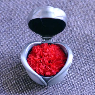 China Fashional Handcrafted Eternal Preserved Gift Carnation Flower Mother's Day Flower Carnation Gift for sale