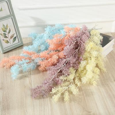 China Fashional artificial flower wedding decoration plastic bouquet wedding flower simulation mist frost wall hanging for sale