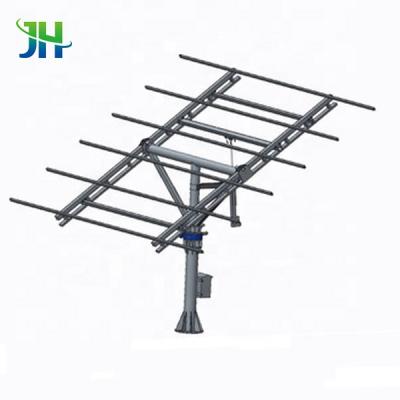 China Customization 5kw Hot Axis Galvanizing Double Solar Tracker Price Tracking System for sale